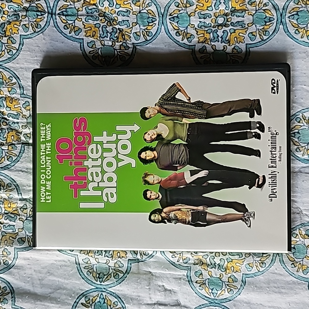 10 Things I Hate About You Y2K Heath Ledger Widescreen Romcom DVD